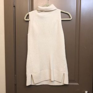 Vince sleeveless turtleneck sweater